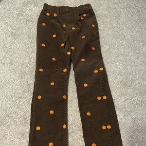 Gymboree brown corduroy and pumpkin pants for boys